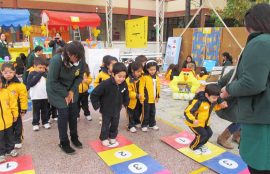 foto de niños con parvularia